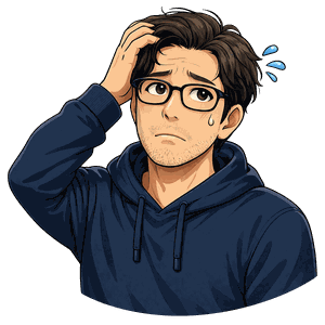 不安おじさん